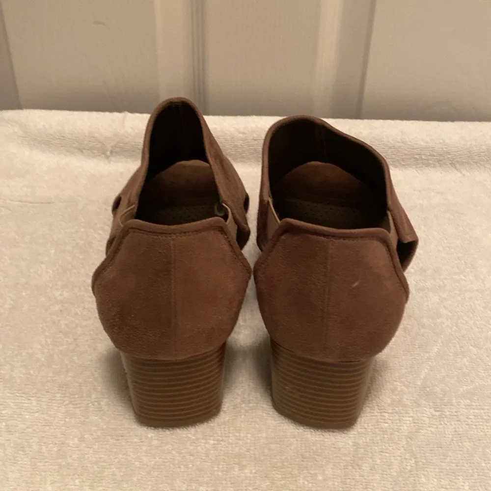 Life Stride Roxie Brown Peep Toe Sandals…size 10 - Picture 5 of 10